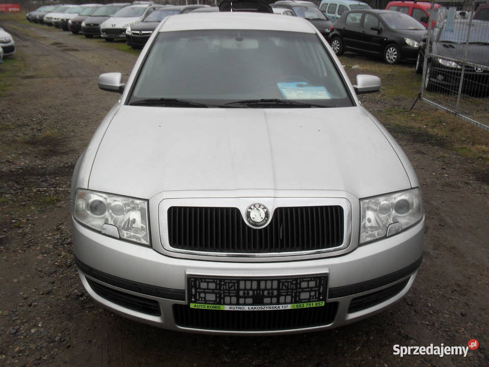 SKODA SUPERB 18TURBO Mały przebieg nieuszkodzony Kutno sprzedam