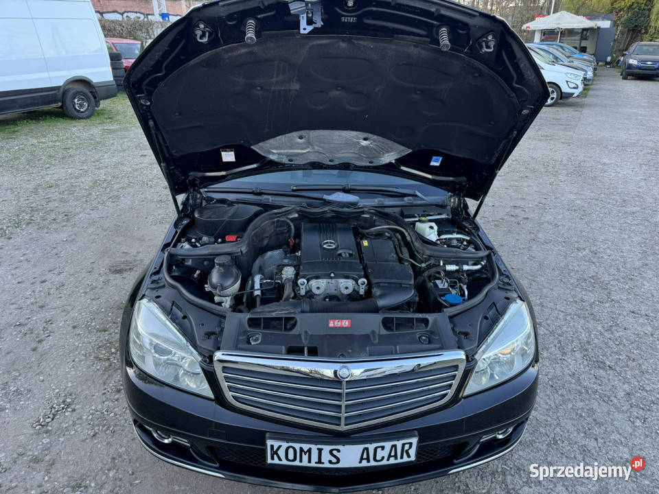 Mercedes C 200 18 KOMPRESSOR184AutomatŁopatki w elektrycznie ustawiane fotele Szczecin