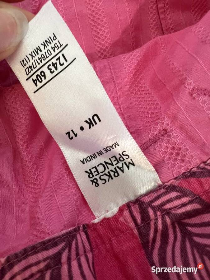 Krótkie spodenki szorty różowe Rozmiar 40(L) Spodnie Jasło