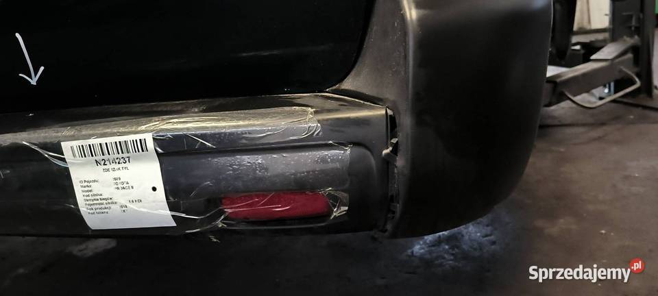 ZDERZAK TYŁ TOYOTA PROACE II EXY Lipno