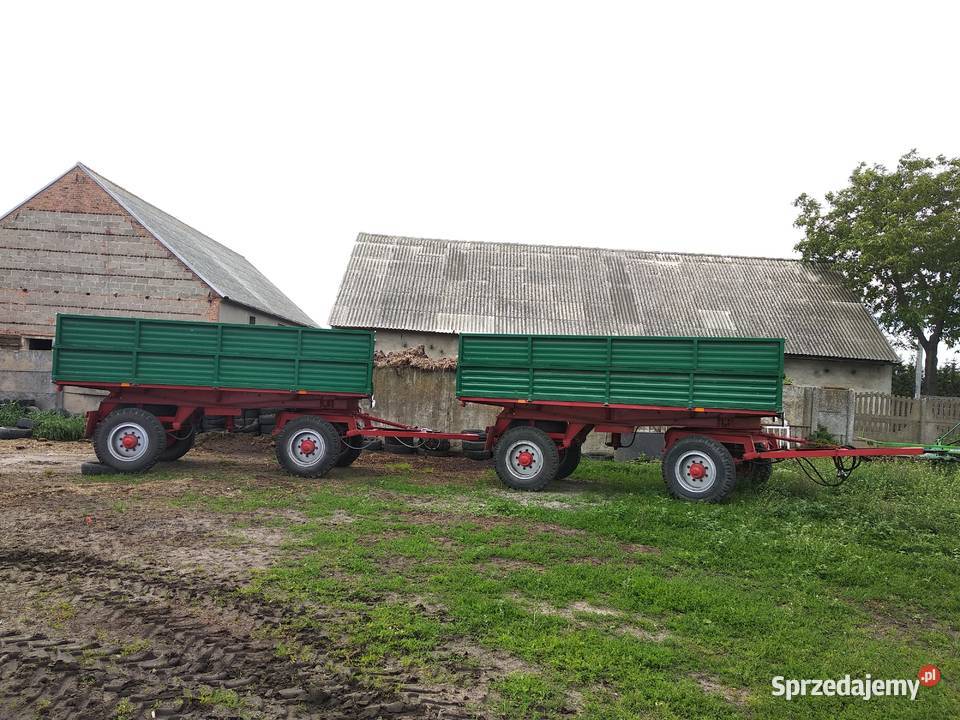 Przyczepa D55 wywrotka 2 hl brandys Rozdrażew