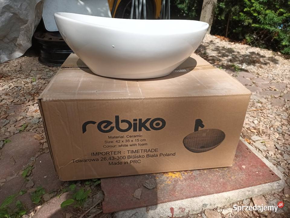 Umywalka nowa rebiko 42x35x51 małopolskie Kraków