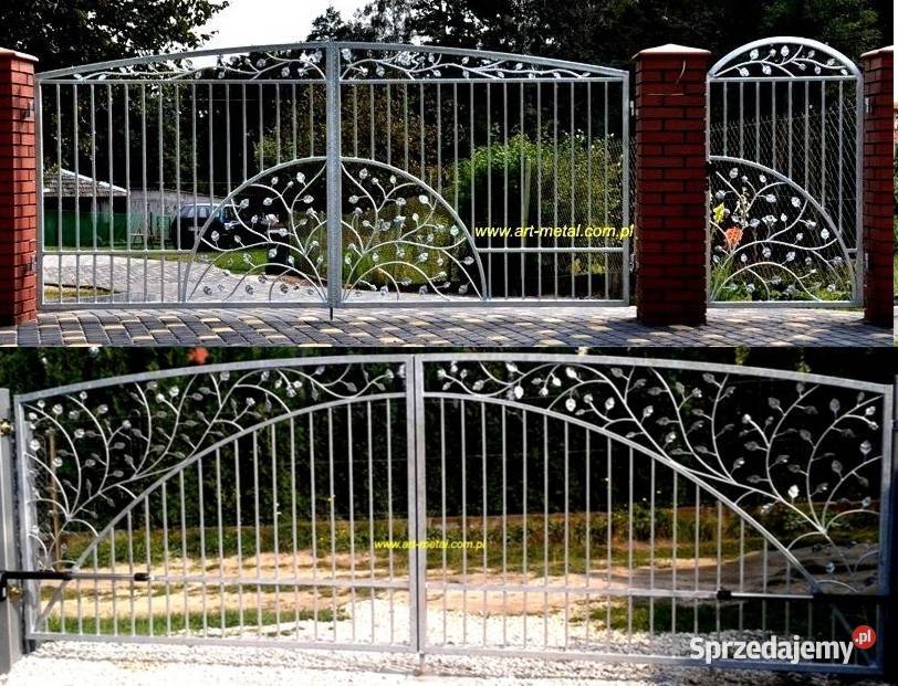 Róża kuta Ławka ogrodowa Metaloplastyka małopolskie