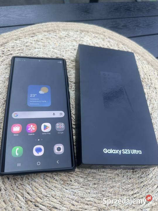 Samsung s23 Ultra Black Idealny Stan sprzedam