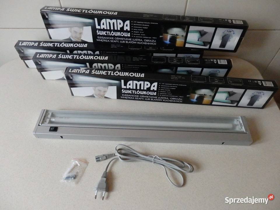 NOWA Aluminiowa Lampa świetlówkowa 230V z podkarpackie Rzeszów
