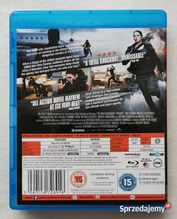 Haywire Ścigana Bluray En 2011 Antonio Banderas