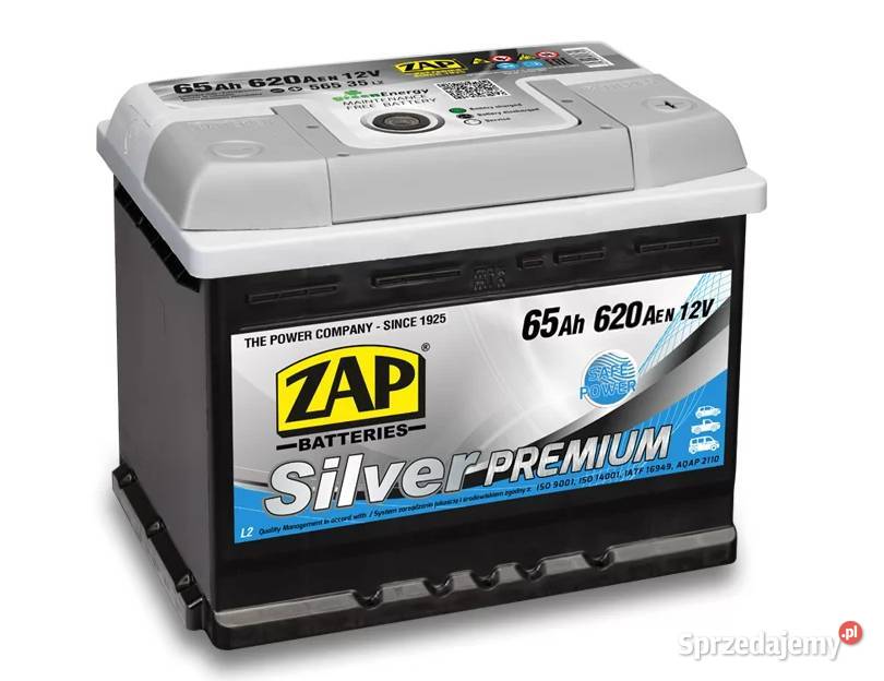 Akumulator Zap Silver Premium 65Ah 620A osobowe Kalisz