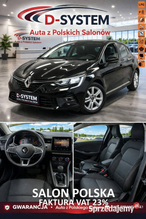Renault Clio 2021 Salon Polska 1Właściciel LPG Białystok