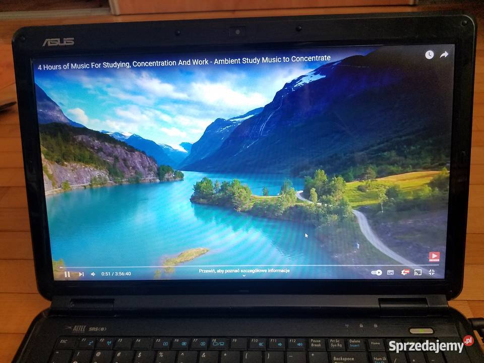 ASUS K70I 173 cala duży ekran hdmi Rymanów