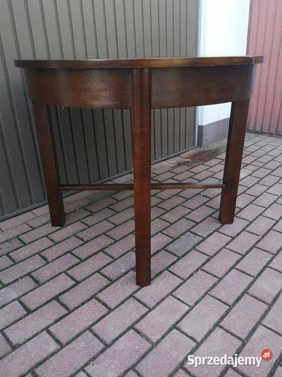 Stół ArtDeco Dębowy Rozkładany Okrągły 100 Swarzędz sprzedam