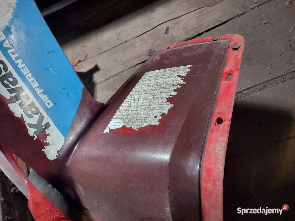 Kawasaki klf 300 błotnik plastik przedni przód dolnośląskie Jelenia Góra sprzedam