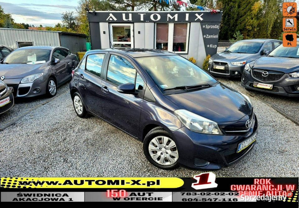 Toyota Yaris Salon GWARANCJA W Możliwa zamiana wspomaganie kierownicy Świdnica