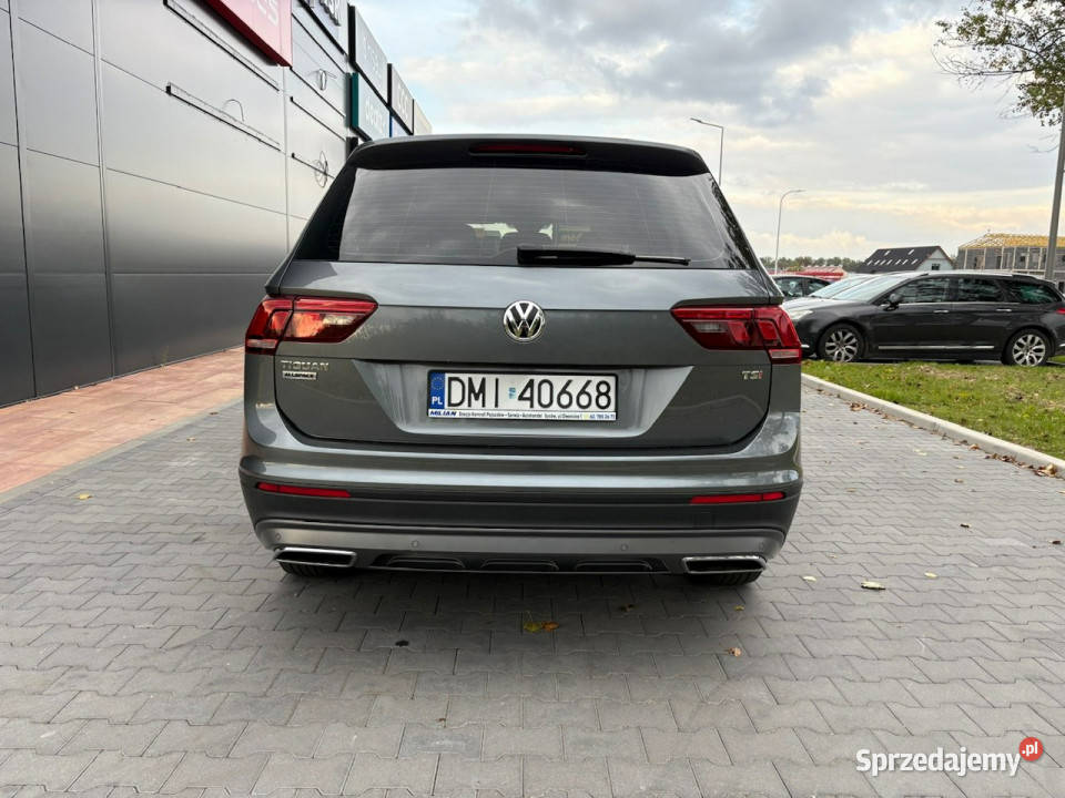 Volkswagen Tiguan Allspace 14TSI 150 65tyśkm światła do jazdy dziennej dolnośląskie Syców sprzedam