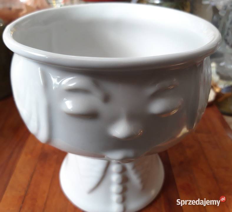 osłonka ceramiczna doniczki wazon wysokość 135 mazowieckie