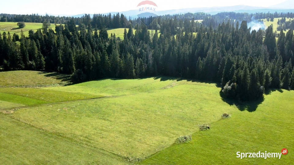 DZIAŁKA W RZEPISKACH Z WIDOKIEM NA TATRY Rzepiska