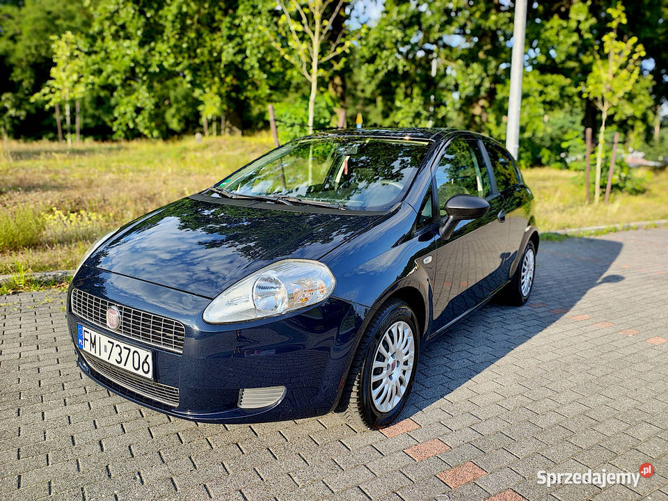 Fiat Grande Punto wyjątkowo zadbany niski 1242cm3 Zielona Góra