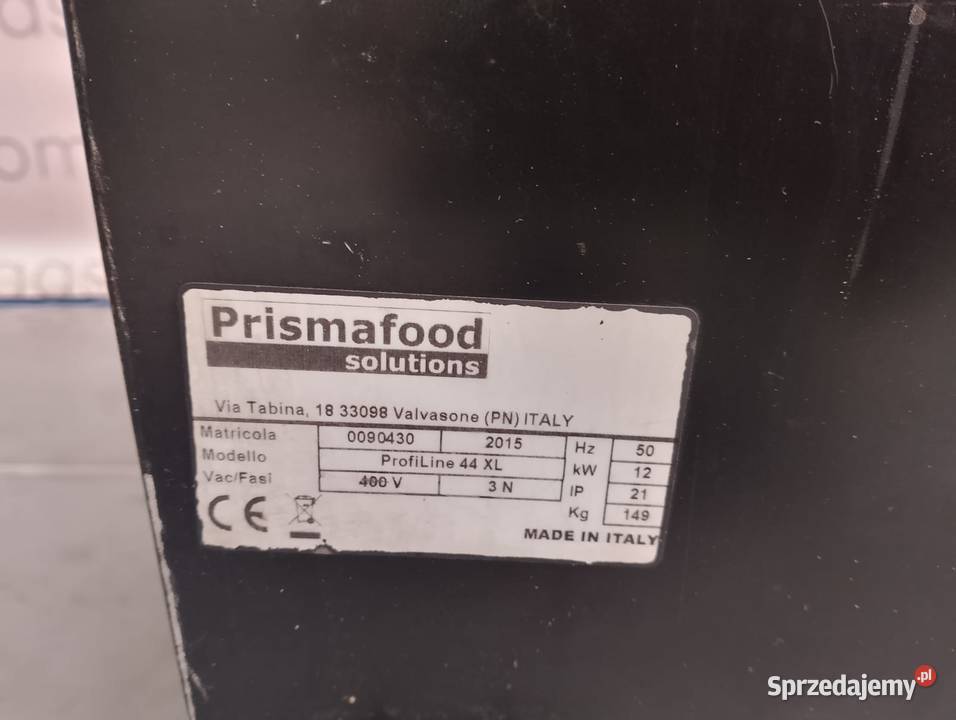 Piec do pizzy Basic 44 Prismafood 2 komory Wrocław sprzedam