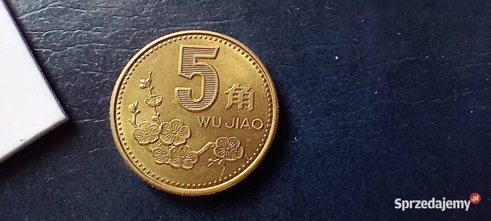 Stare monety 5 jiao 1992 Chiny Numizmatyka sprzedam