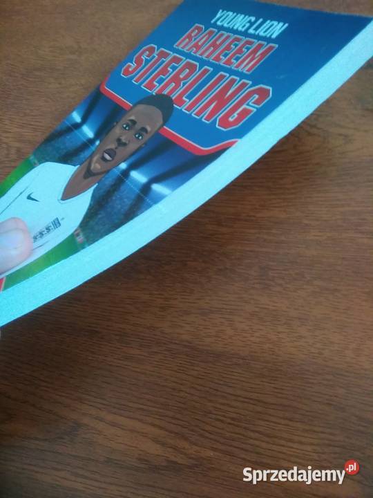 Raheem Sterling Young Lion książka England Pozostałe pomorskie Kwidzyn