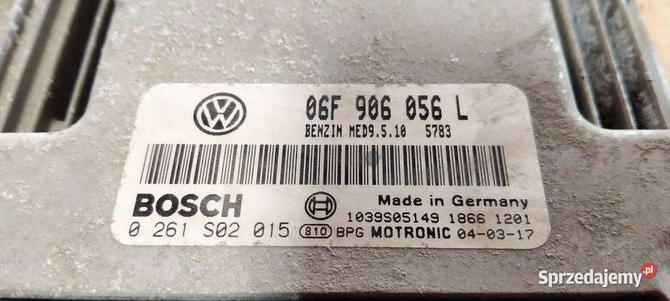 VW GOLF V 0409 20 FSI STEROWNIK KOMPUTER SILNIKA Bielsko-Biała