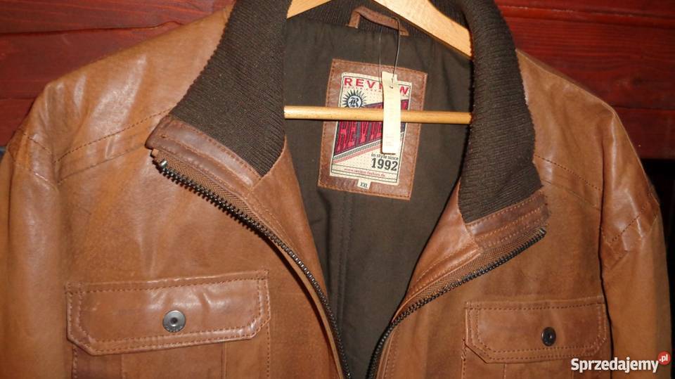 skórzana kurtka firmy REVIEW Warszawa
