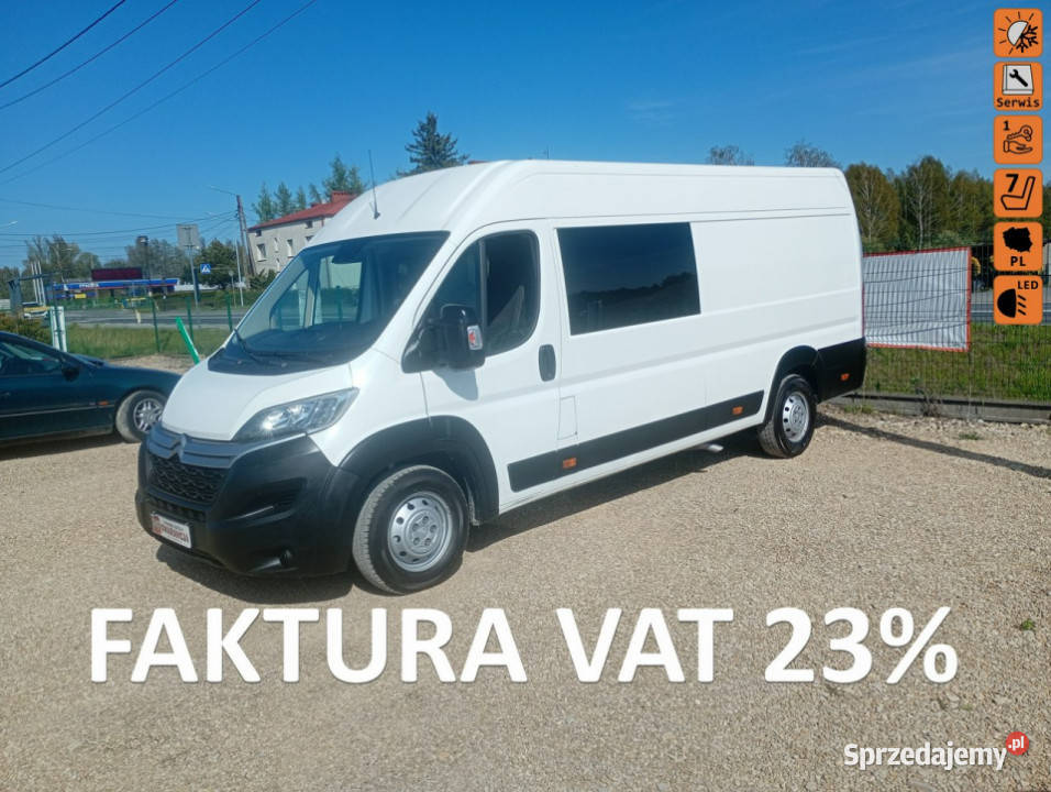 Peugeot Boxer 7 osobowydokabrygadówka 165KM