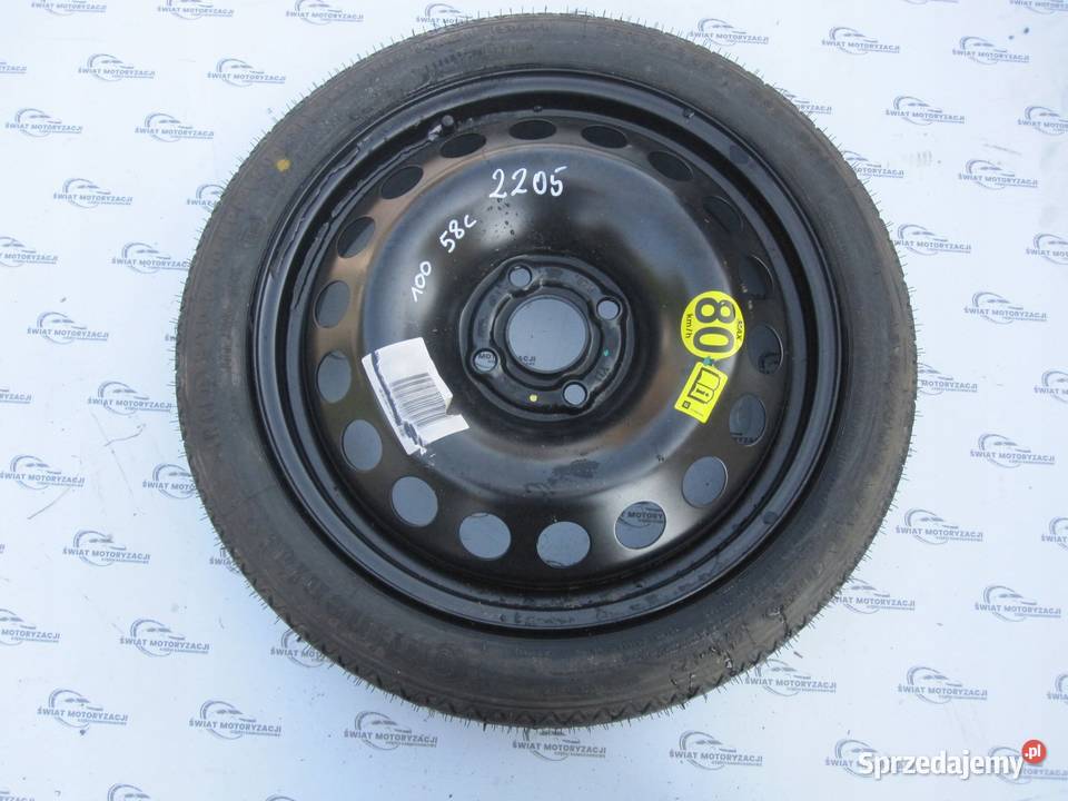OPEL ASTRA H koło dojazdowe 1157016 92M 4x100 Kielce