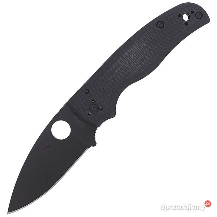 Nóż składany Spyderco Shaman Black G10 Black DLC mazowieckie Warszawa sprzedam