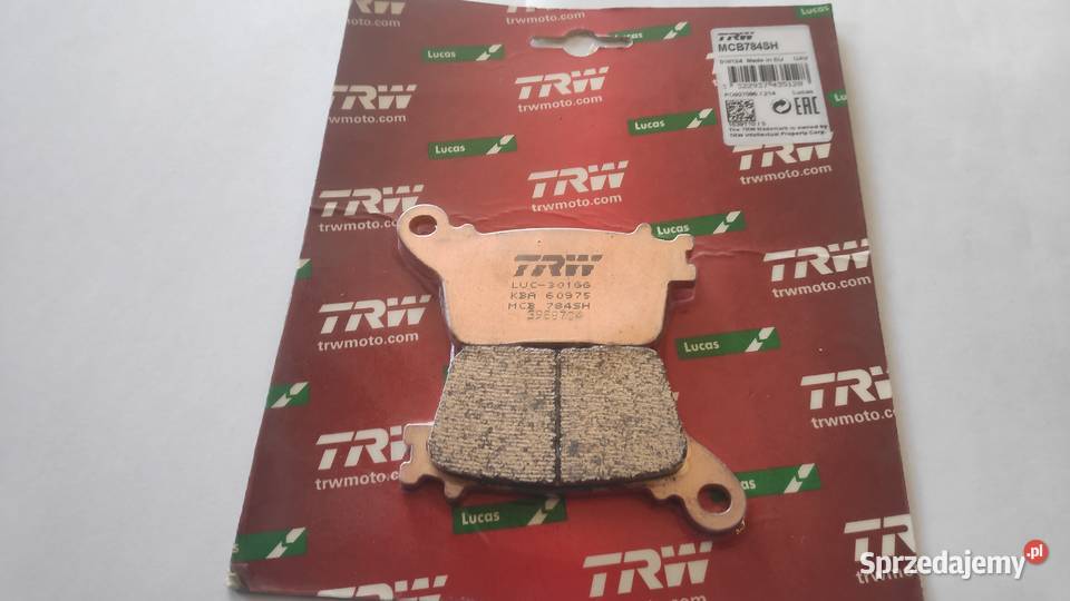 KLOCKI HAMULCOWE LUCAS MCB784SH do ZX10R Układ hamulcowy śląskie sprzedam