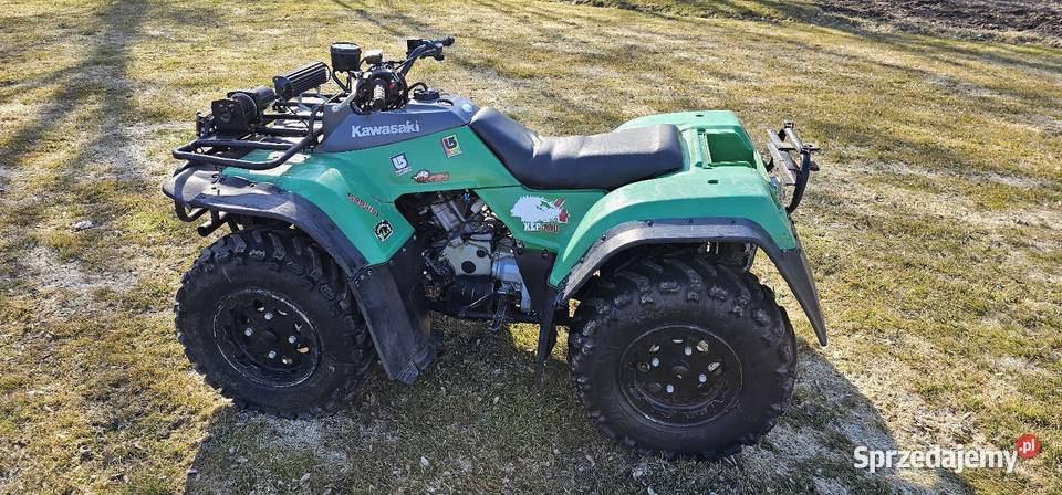 Kawasaki klf 400 4x4 quad - ATV małopolskie Małyszyce