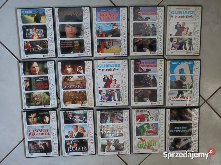 15 filmów z kolekcji Kino na weekend film dvd sprzedam