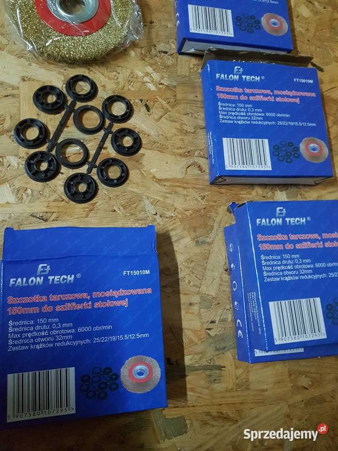 Szczotka tarczowa mosiądzowana 150mm do wielkopolskie Głogowa sprzedam