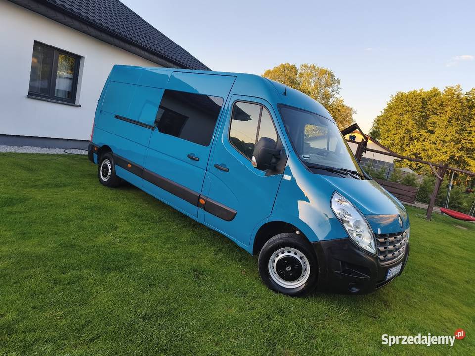 RENAULT MASTER L3H2 BRYGADÓWKA 6 OSÓB POLSKI Bartochów sprzedam