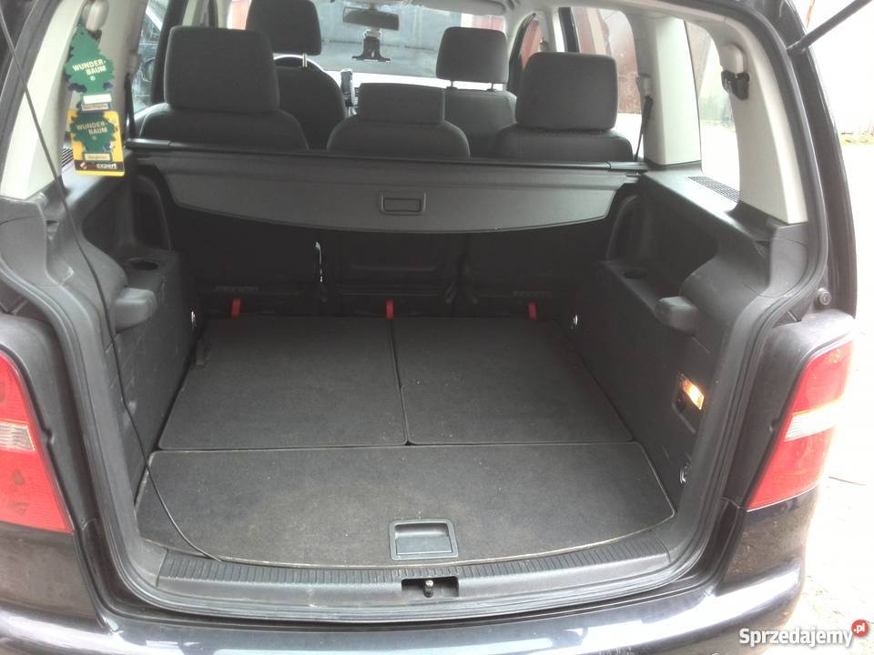 VW TOURAN 19 TDI CZARNY 7 OSOBOWY 6 BIEGOWY immobilizer Myślibórz