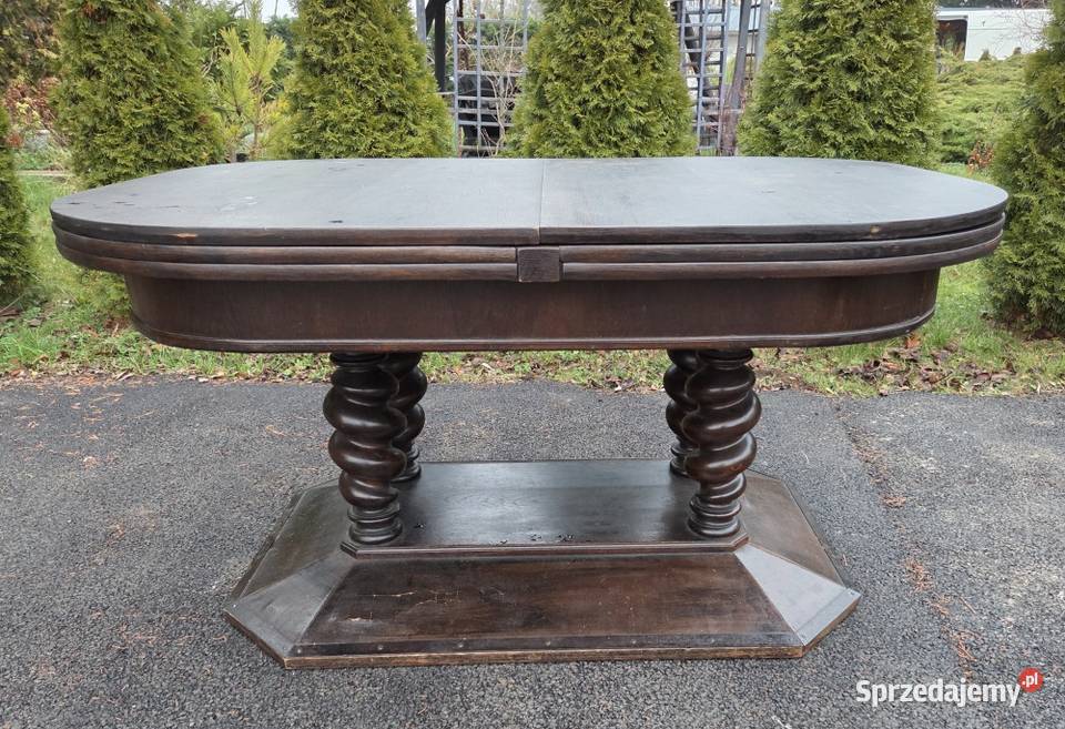 Rozkładany stół na świdrach 9275 Meble Szczecin sprzedam