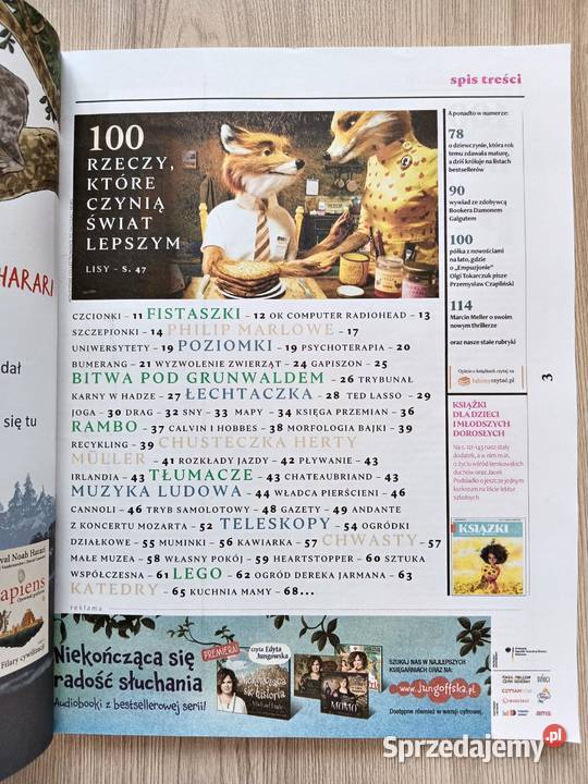 Książki Magazyn do czytania 3 54 czerwiec 2022 miesięcznik Kraków