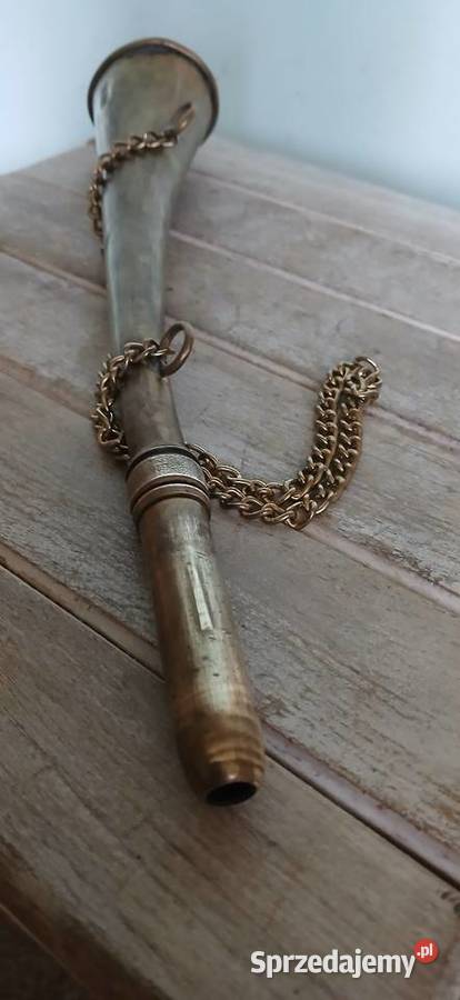 Mosiezna trąbka sygnalowa blaszane