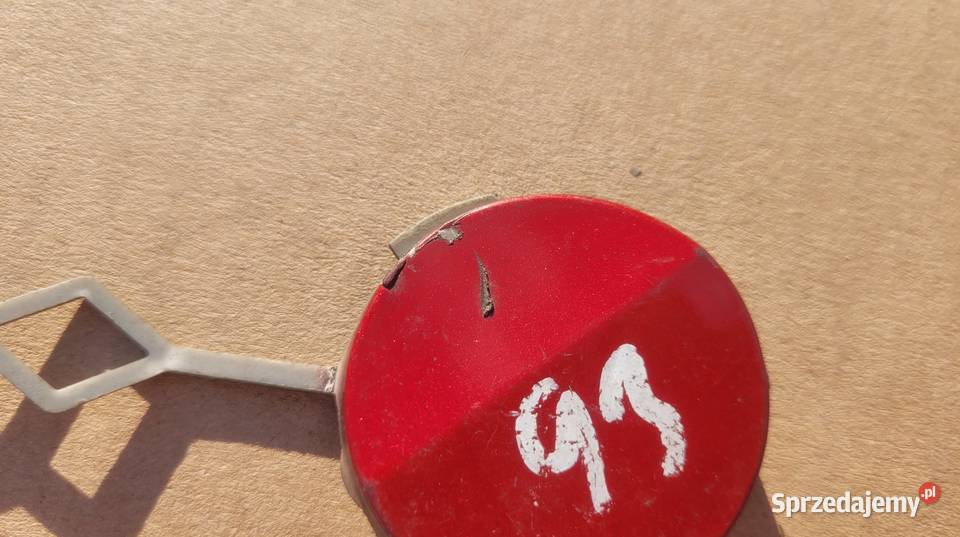 PEUGEOT 208 I ZAŚLEPKA HAKA ZDERZAK TYL osobowe śląskie Ruda Śląska