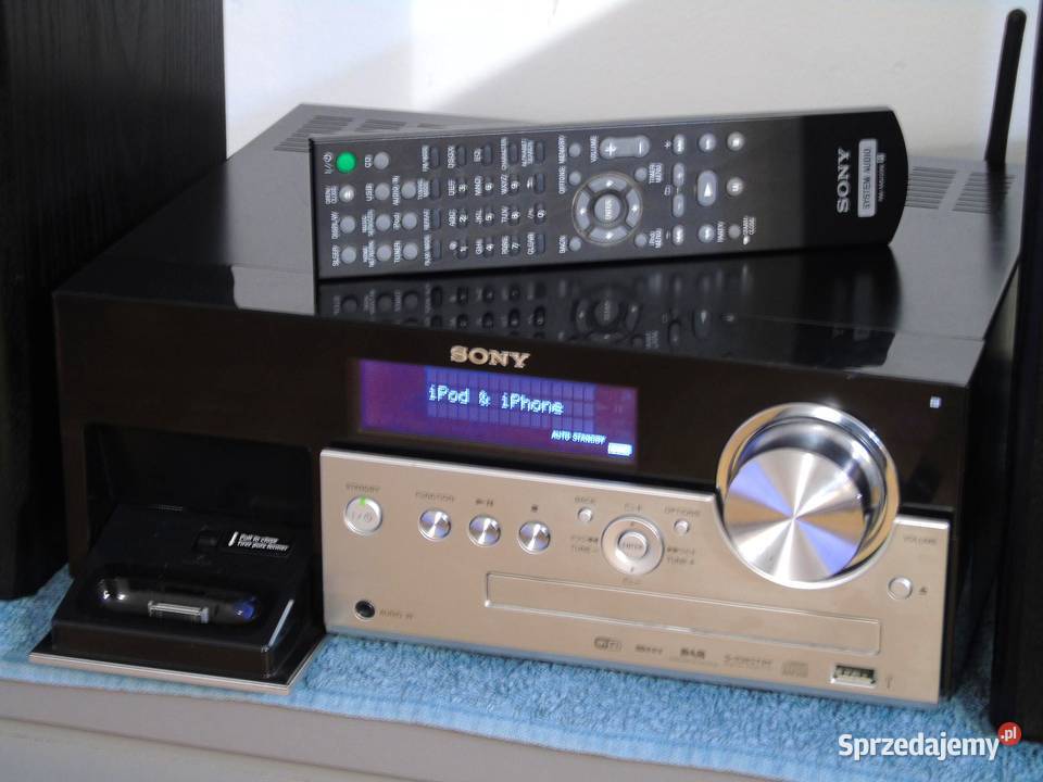 Wieża Sony HCDMX750i pilot USB mp3 CD RDS DAB Jasło