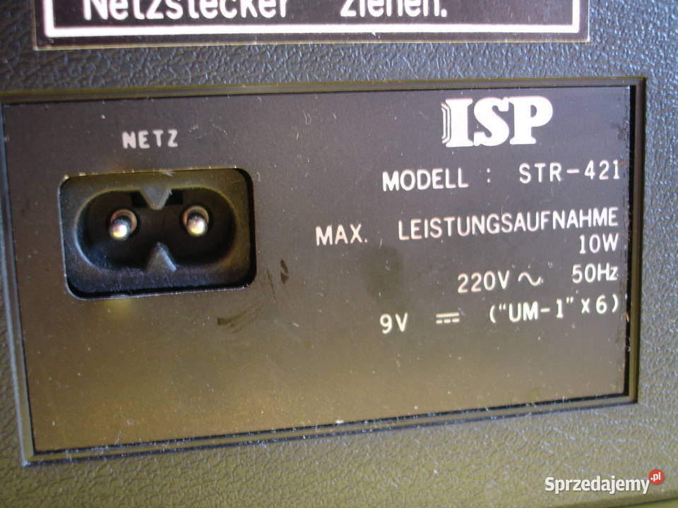 Radiomagnetofon ISP STR421 Zielona Góra
