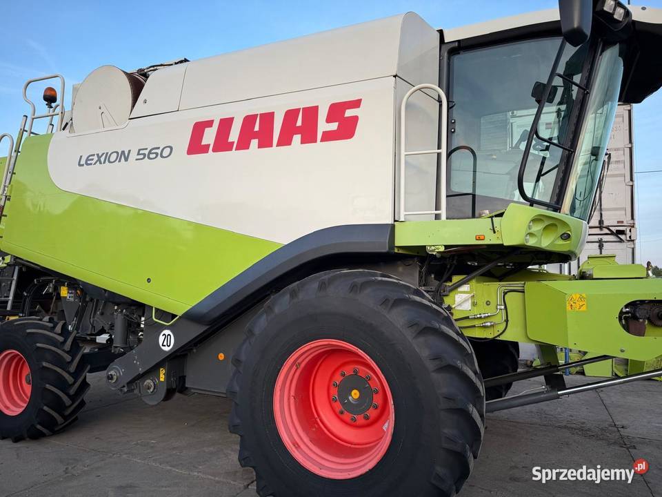Kombajn zbożowy Claas Lexion 560 heder V750 Nowa Ruda
