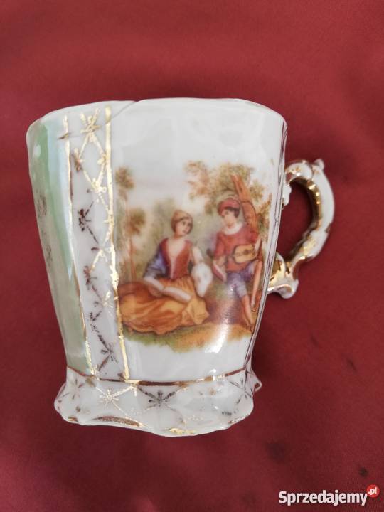 Stara porcelana filiżanka sygnowana Porcelana i szkło Antyki, Sztuka, Kolekcje Ropa