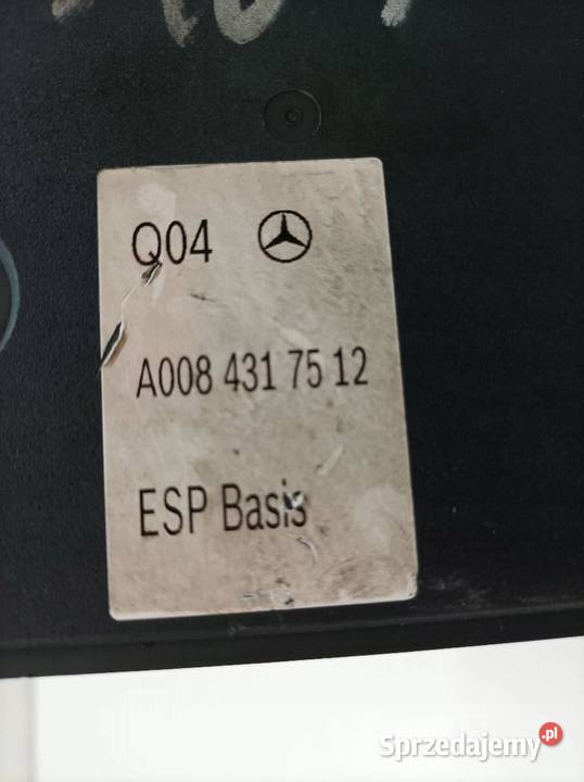 POMPA ABS A0084317512 0265956006 MercedesBenz sprzedam