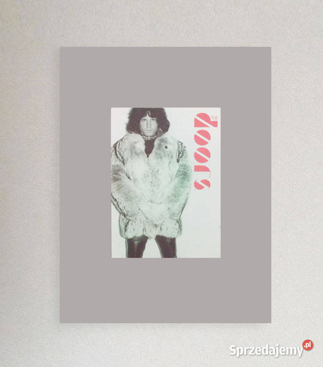 vintage plakat the doors Jim Morrison plakat A4 zachodniopomorskie