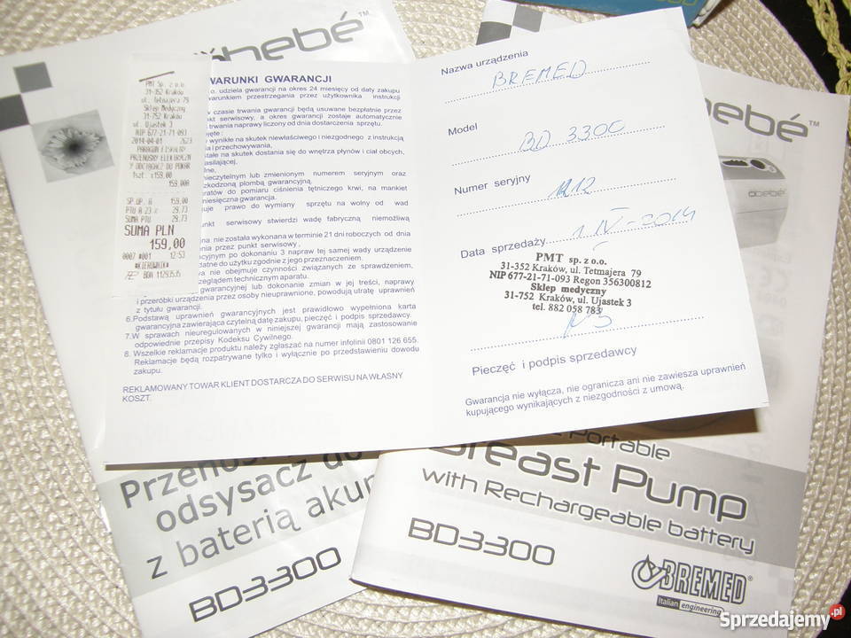 Elektryczny laktator OBEBE BD3300 Kraków