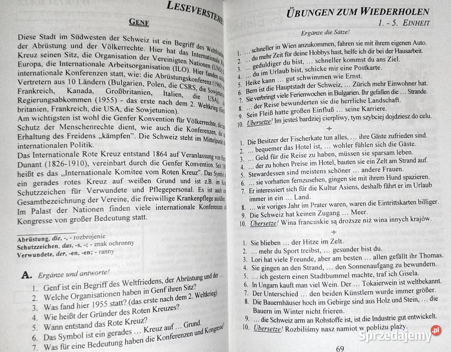 Deutsch versuchs J Czajkowska A Woynarowska Chełm sprzedam