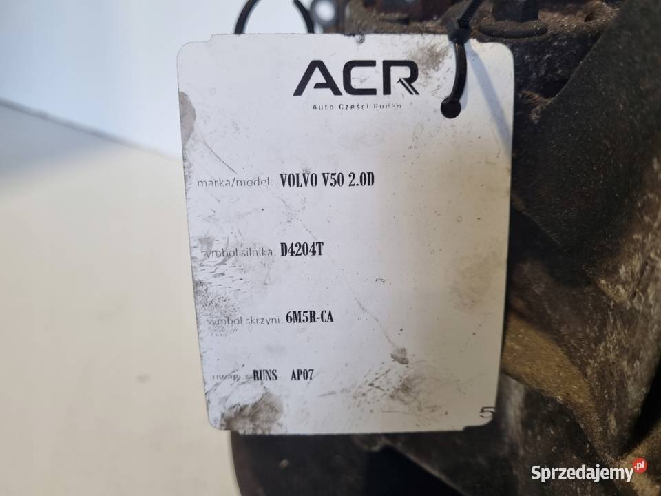 SKRZYNIA BIEGÓW Volvo S40 II V50 20 D manualna Chełm