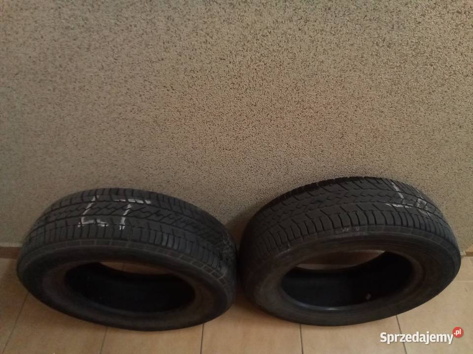 Dwie opony letnie tył bieżnik 5mm 17570R14 Samochodowe mazowieckie