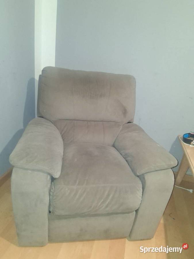 Fotel Relaks w kolorze szarym Zambrów