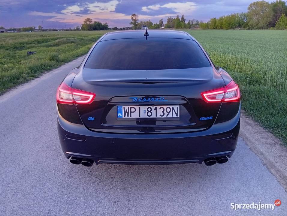 Maserati Ghibli SQ4 410 2015 łopatki zmiany biegów Garbatka